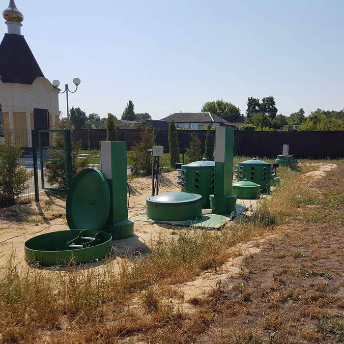 Хозяйственно-бытовой сток - 50 м3 в сутки, психоневрологический диспансер, Воронежская обл.