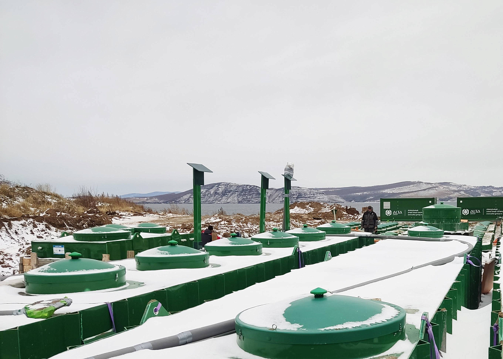 Хозяйственно-бытовой сток - 400 м3 в сутки, Красноярский край, с. Новоселово